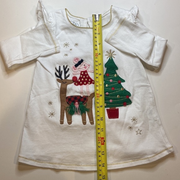 Mud Pie Holiday Mouse Christmas Tree Long Sleeve 2T - Picture 6 of 9